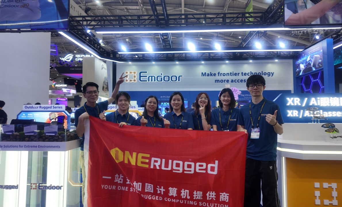 Emdoor exhibe terminales resistentes para acelerar la inteligencia de la industria en todo el mundo en COMPUTEX 2025