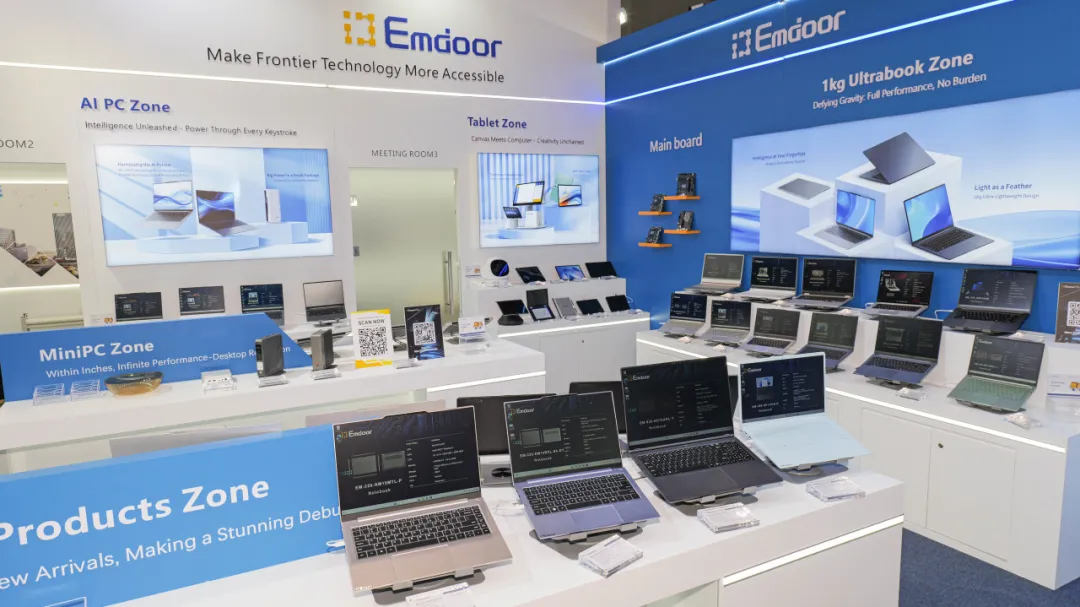 Hong Kong Electronics Show | Emdoor revela soluciones de pila completa, terminales industriales resistentes × AI × XR Wearables