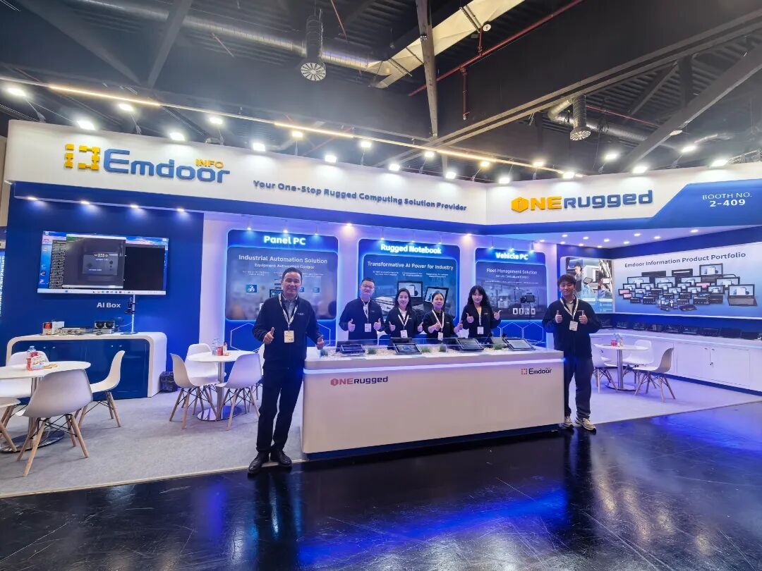 Emdoor revela las PC AI de próxima generación robustas en Embedded World