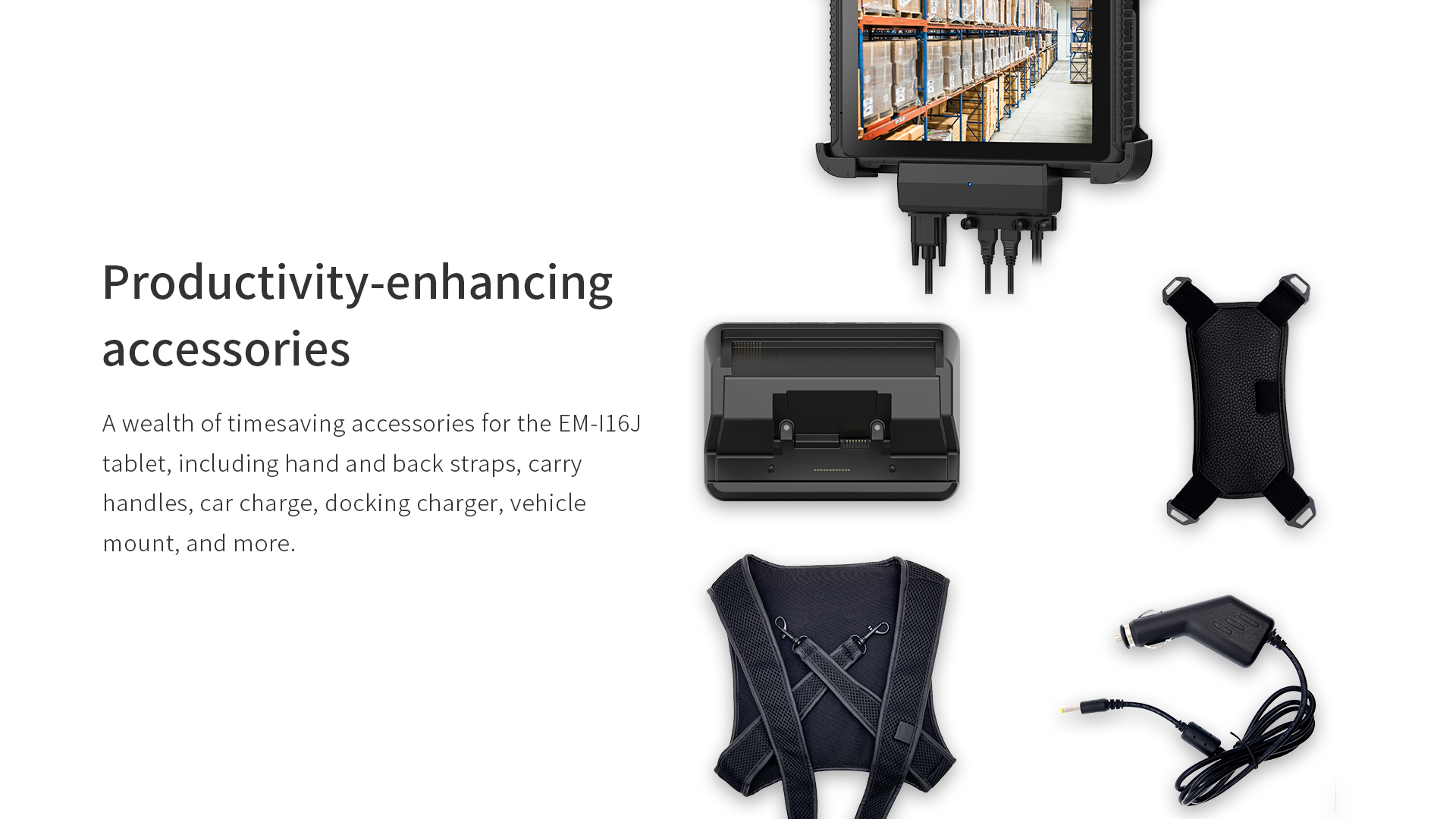 Tabletas resistentes para la gestión de almacenes | Emdoor OEM