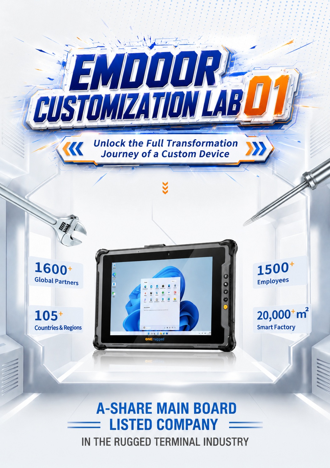 Emdoor Customization Lab 01: Dentro del nuevo taller de personalización