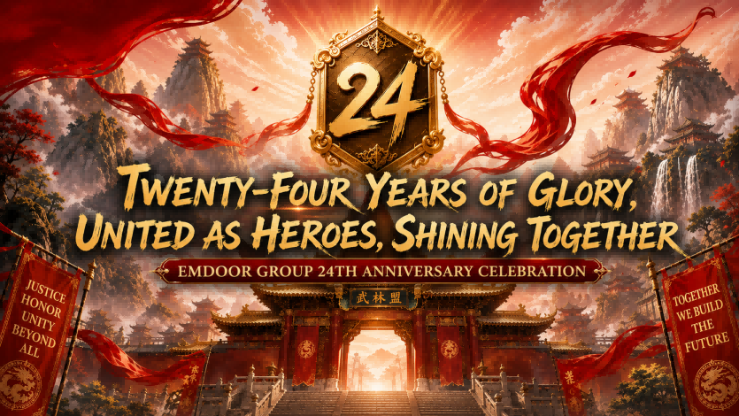 Emdoor Group se convierte en 24: una celebración de aniversario con temática de Wuxia