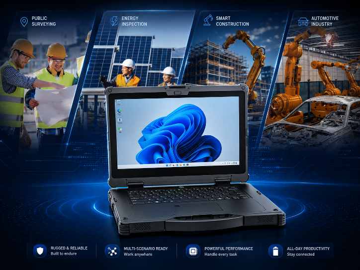 PCs Copiloto integrated rugged device design