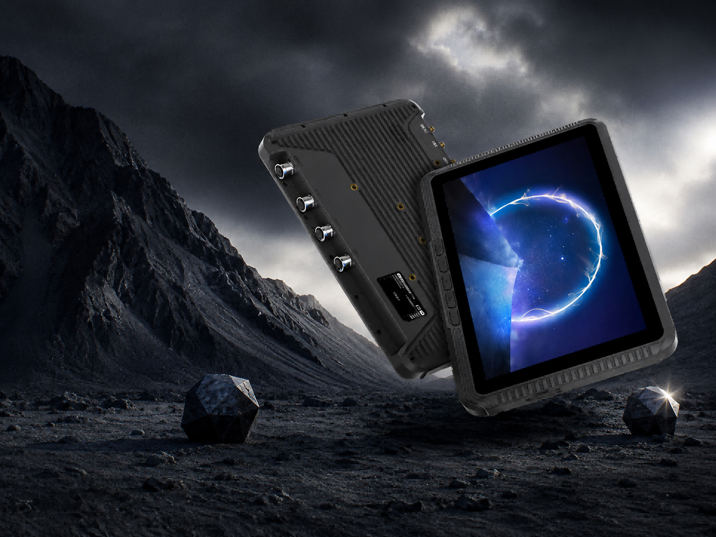 PC del vehículo integrated rugged device design