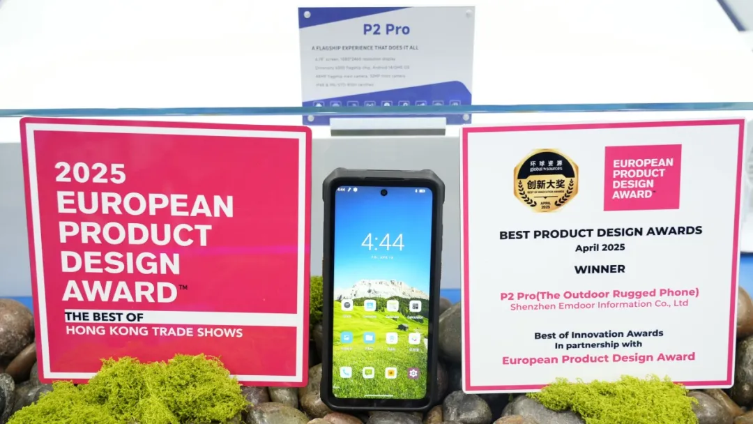 P2 Pro (en inglés) Won the 2025 Global Sources Best Product Design Award
