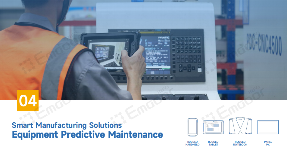 Información de Emdoor enables manufacturers to achieve Gestión inteligente del ciclo de vida of equipment
