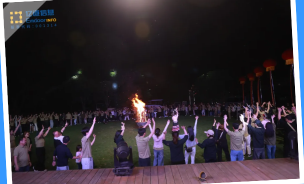 Evening team celebration during Emdoor’s Guilin Yangshuo retreat