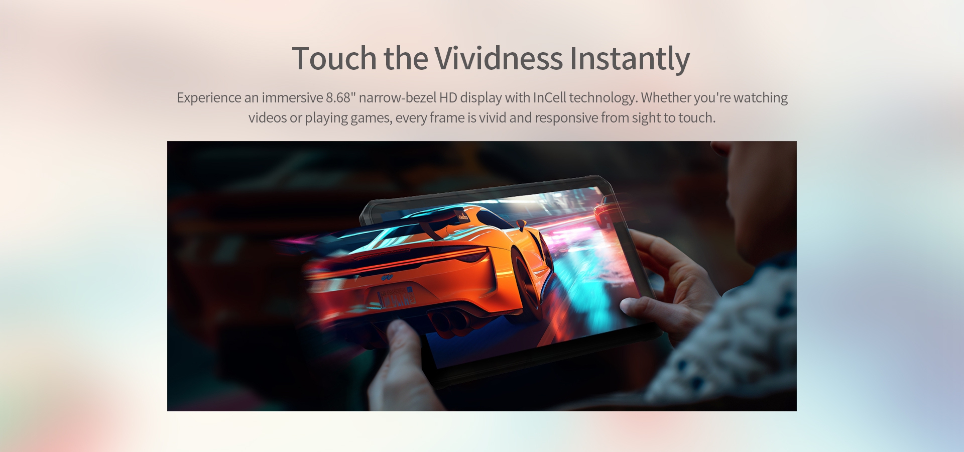 Experience an immersive 8.68