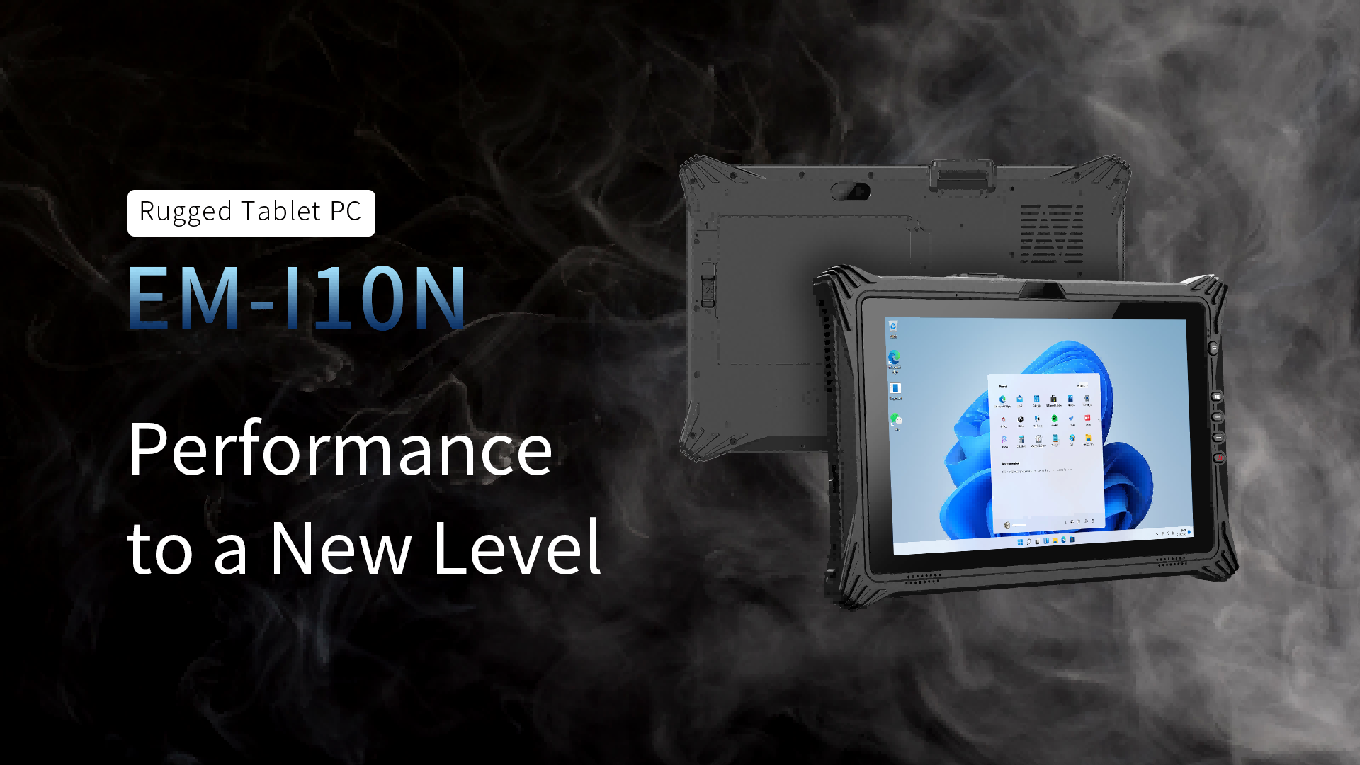 Rugged Tablet PC EM-I10N Performance to a New Level