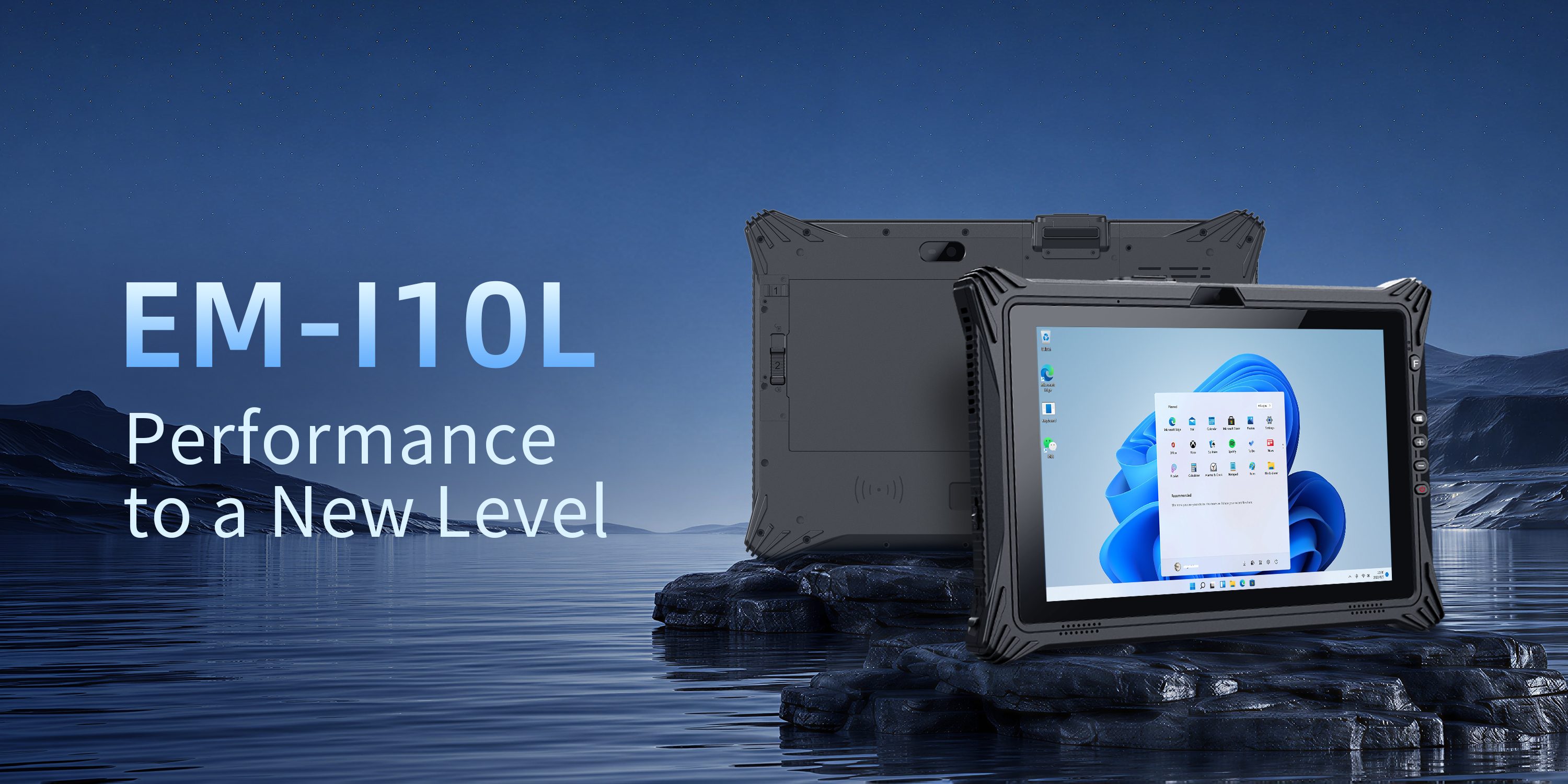 Rugged Tablet PC EM-I10N Performance to a New Level