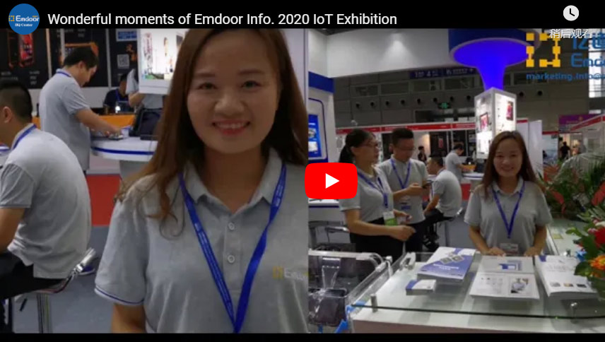 Maravillosos momentos de Info Emdoor. 2020 exposición Iot