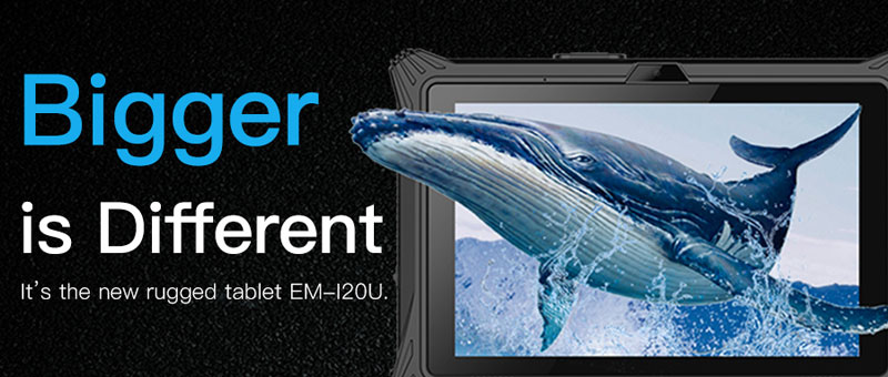 ¡El nuevo EM-I20U rugoso de la tableta se lanza oficialmente!