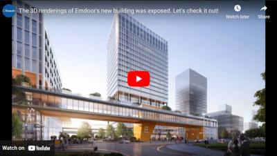 Se expusieron las representaciones en 3D del nuevo edificio de Emdoor. ¡Vamos a comprobarlo!