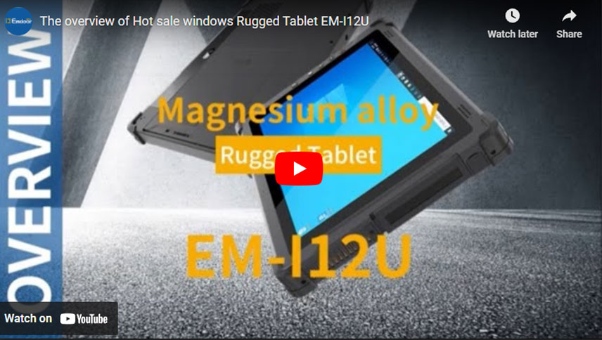 La Descripción general de la EM-I12U-1 de la tableta resistente de las ventanas de la venta caliente